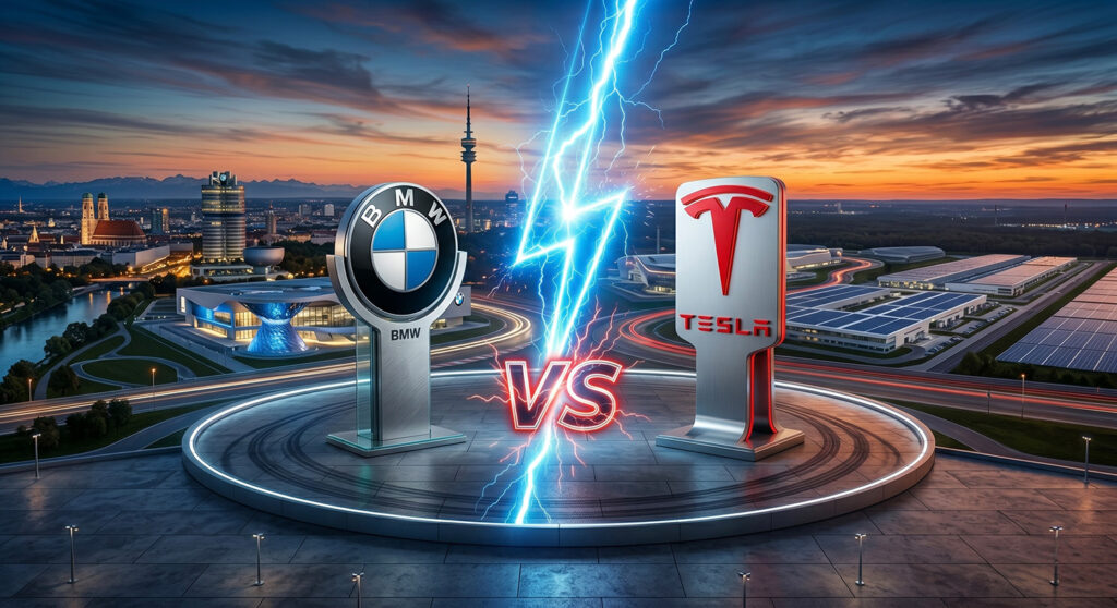 Tesla Model Y Juniper vs BMW iX3 Neue Klasse